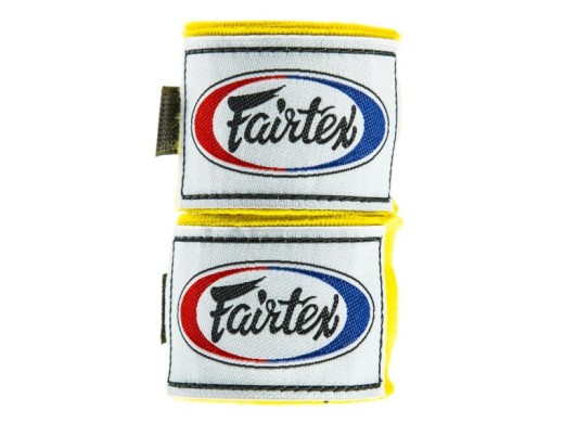 Elastyczne owijki na dłonie FAIRTEX HW2 (yellow) 4,5m "K"