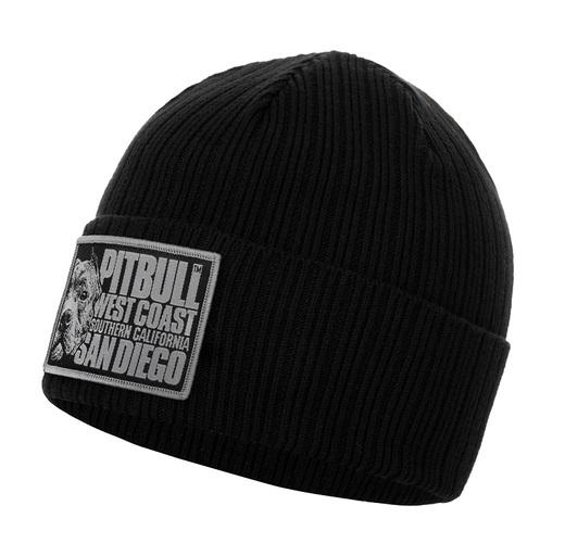 PIT BULL &quot;Silvas Blood Dog&quot; winter hat - black