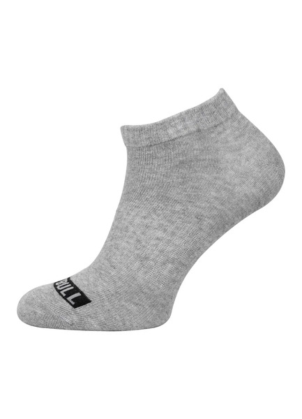 Pad Pitbull thin socks 3-pack - gray