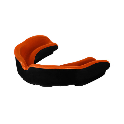 Octagon gel mouthguard &quot;JAWS&quot; - black / orange