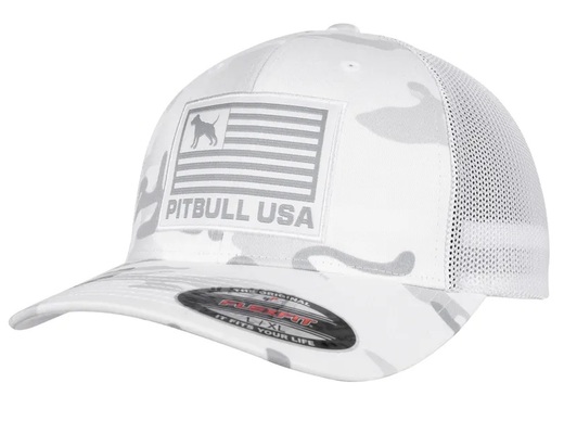 Full Cap PITBULL USA - white