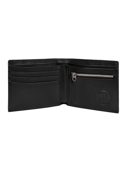 PIT BULL &quot;National City 2&quot; leather wallet - black