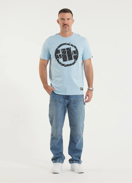 PIT BULL &quot;Scratch&quot; T-shirt - light blue