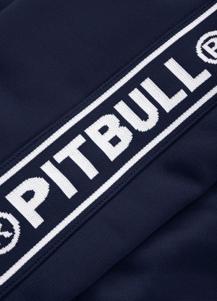 PIT BULL Oldschool Zip Hoodie &quot;Tape Logo &#39;21&quot; - navy blue