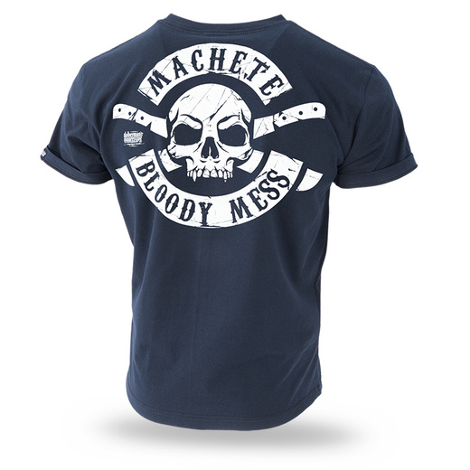 T-shirt Dobermans Aggressive &quot;MACHETE&quot; TS295D - navy blue