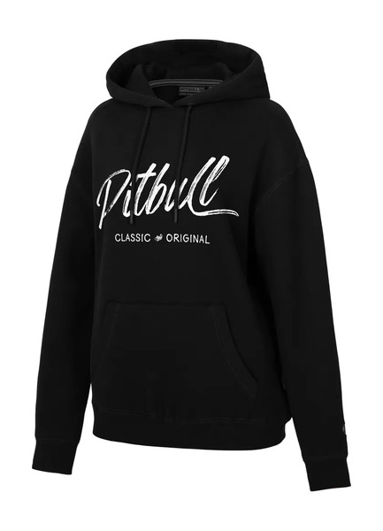 Pit Bull PUPPY Oversize Women&#39;s Hoodie - Black