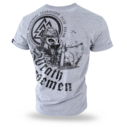 Koszulka T-shirt Dobermans Aggressive "Wrath Norsemen  TS208" - szara