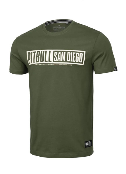 PIT BULL &quot;Eighty Nine Dog&quot; T-shirt - olive