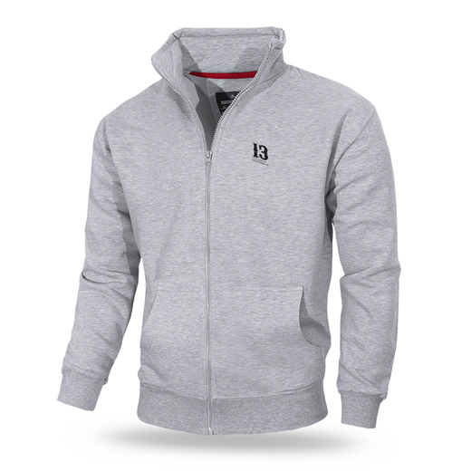 Dobermans Aggressive Zip Hoodie &quot;Sons of Rebels BCZ196&quot; - gray