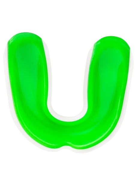 Overlord Mouthguard Single Gel White-Green