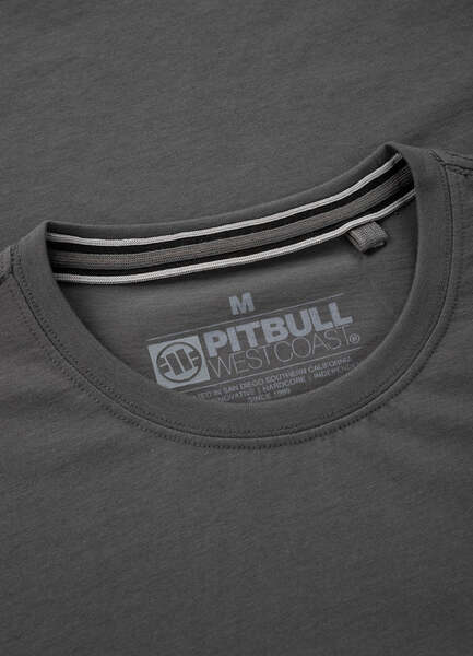 Koszulka PIT BULL "Small Logo 170"  - grafitowy