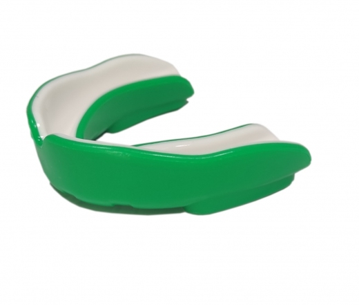 Mouthguard single jaws Masters OZ-GEL - green - white