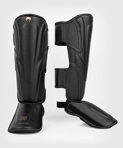 Venum &quot;IMPACT EVO&quot; Stendup Shinguards - Black