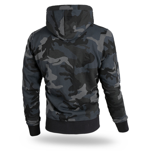 Dobermans Aggressive zip-up hoodie &quot;Classic BZK311&quot; - camo