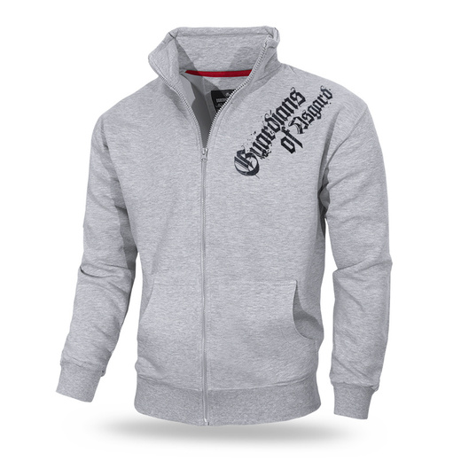 Dobermans Aggressive &quot;Guardians of Asgard BCZ197&quot; zip-up sweatshirt - gray