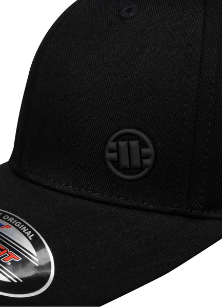 Czapka z daszkiem PIT BULL Full Cap Youth Logo - czarny