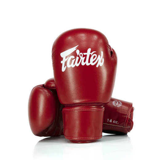 RĘKAWICE BOKSERSKIE FAIRTEX BGV27 (red) "K"