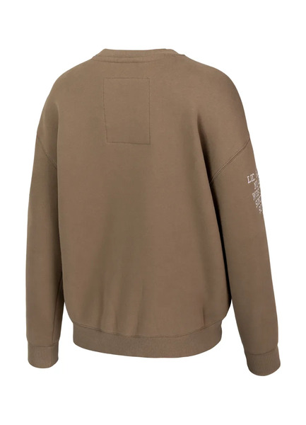 Women&#39;s classic sweatshirt PIT BULL &quot;TYRIAN&quot; - brown