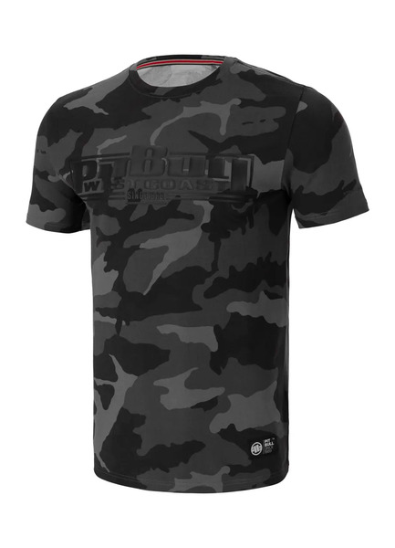 Koszulka PIT BULL "Classic Boxing" 190 Spandex - All black Camo