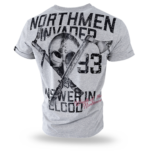 Koszulka T-shirt Dobermans Aggressive " Northmen TS202" - szara