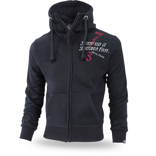 Dobermans Aggressive Zip Hoodie &quot;Bloodaxe BZ190&quot; - black