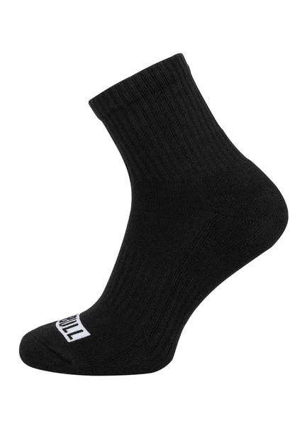 High Ankle Pitbull Thick 3-pack socks - black