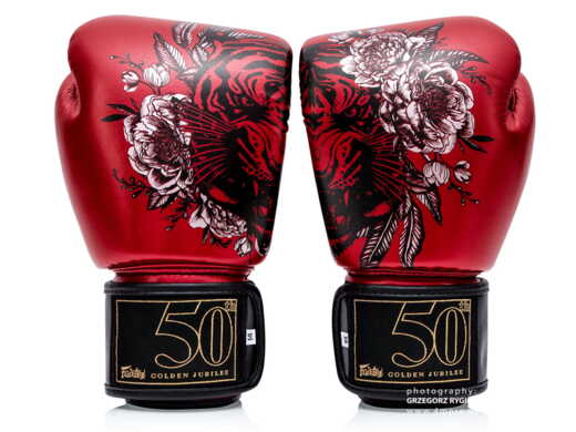 RĘKAWICE BOKSERSKIE FAIRTEX BGV Premium "Golden Jubilee" - limited edition "K"