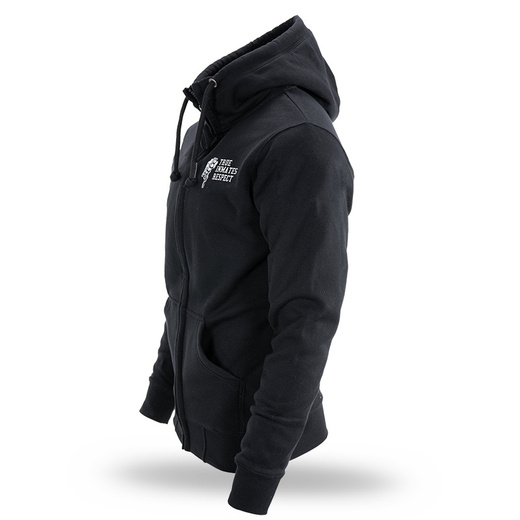 Dobermans Aggressive zip-up hoodie &quot;GANGLAND BZ254&quot; - black