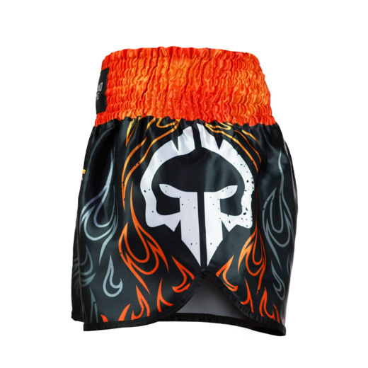 Ground Game Muay Thai Shorts &quot;FLAMES&quot;