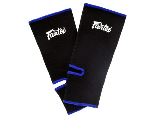 ŚCIĄGACZ NA STOPĘ FAIRTEX AS1 (black/blue piping) "K"PARA - 2SZT