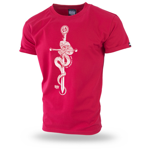 T-shirt Dobermans Aggressive &quot;SERPENT&quot; TS327C - red