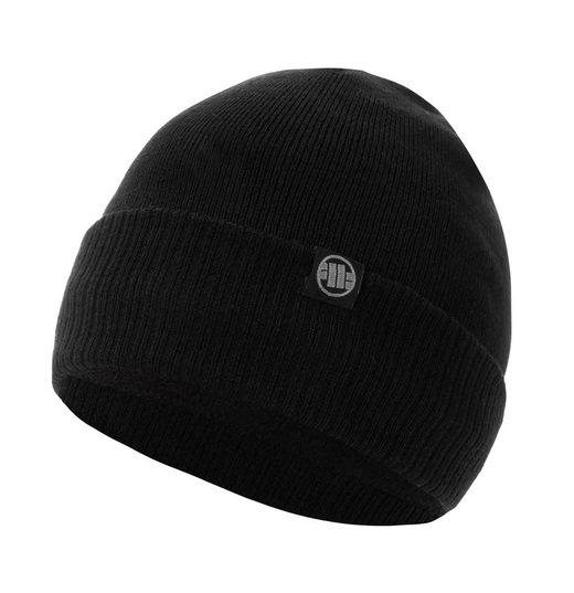 Winter hat PIT BULL &quot;Small Logo &#39;21&quot; - black