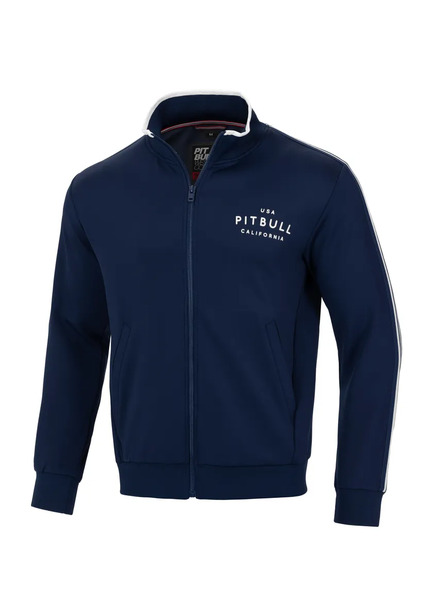 PIT BULL Oldschool Nelson men&#39;s zip-up sweatshirt - blue