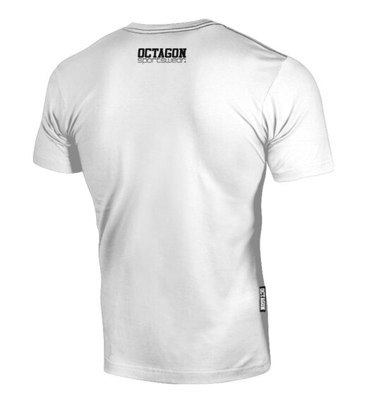 Koszulka T-shirt Octagon SPORTSWEAR - biały