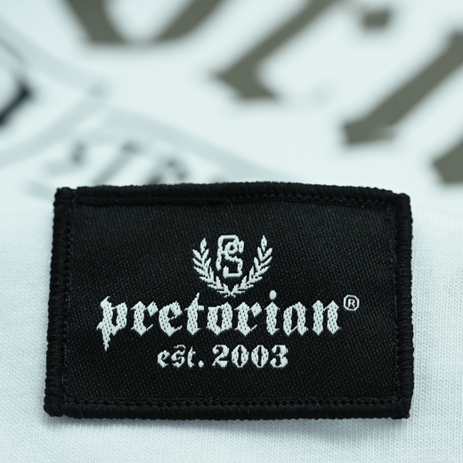  Koszulka Pretorian "Strength" - biały/khaki