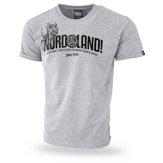 T-shirt Dobermans Aggressive &quot;NORDLAND&quot; TS284E - gray