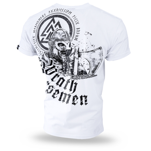 Koszulka T-shirt Dobermans Aggressive "Wrath Norsemen  TS208" - biała