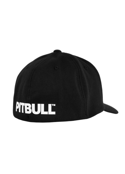 PIT BULL &quot;New logo&quot; Classic Full Cap - white / black