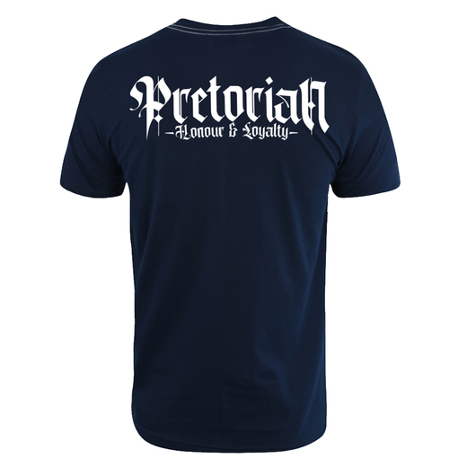 Pretorian &quot;LOYALTY&quot; T-shirt - navy blue