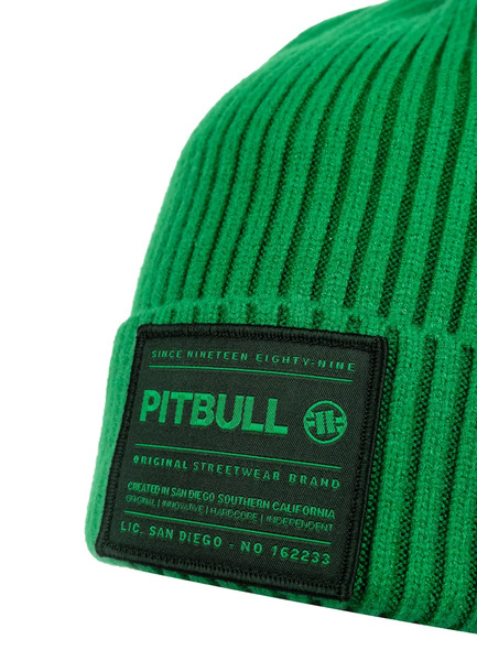 PIT BULL &quot;DOCK&quot; winter hat - green