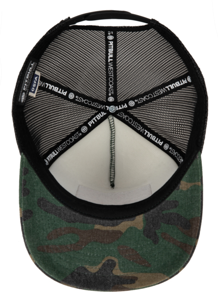 PIT BULL &quot;Blood dog&quot; Snapback cap - green camo