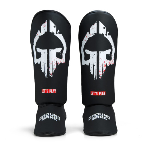 Shin and foot protectors &quot;Skullz Ground Game