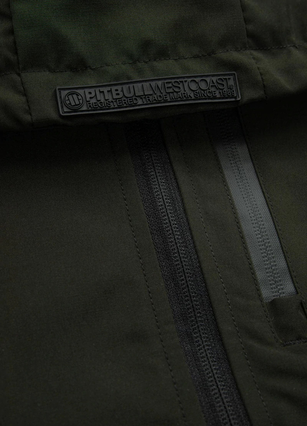 Spring jacket PIT BULL &quot;Lakeport&quot; &#39;22 - dark olive