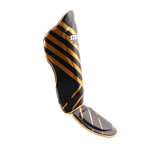 StormCloud &quot;Lynx&quot; Shin Guards - black and gold