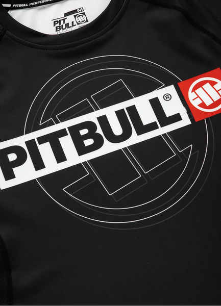 Rashguard PIT BULL "HILLTOP SPORTS II" - czarny