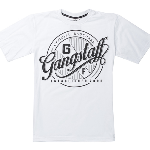 Gangstaff &quot;Big Logo&quot; T-shirt - white