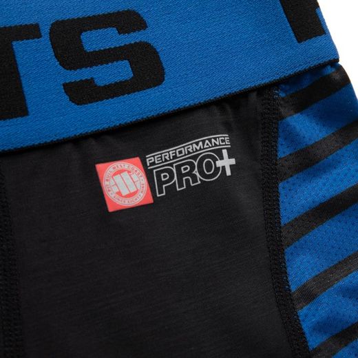 PIT BULL Performance Pro + compression shorts - atomic blue