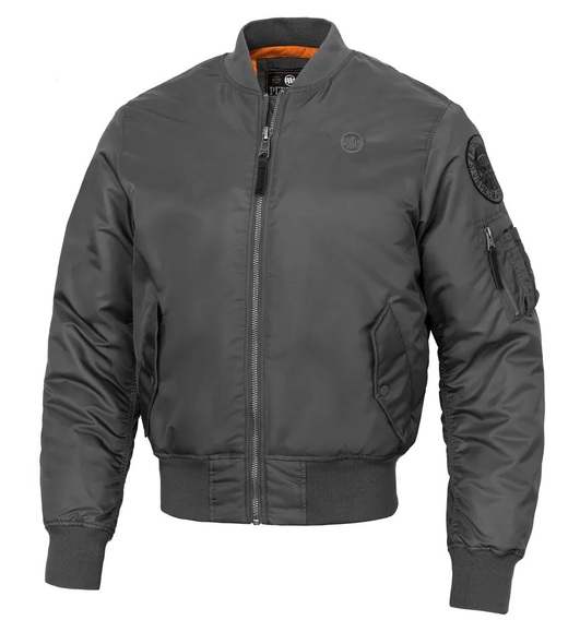 PIT BULL &quot;MA-1&quot; winter transition jacket - graphite