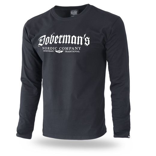 Dobermans Aggressive Longsleeve T-shirt &quot;GOTHIC LS326&quot; - black