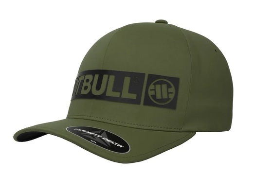 PIT BULL Full Cap Stretch Hilltop - olive